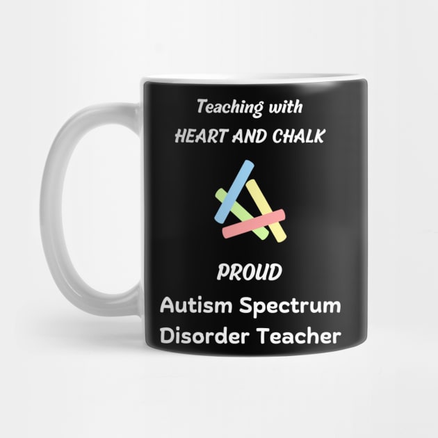 autism teacher appreciation gift for autism awareness school instructors and autism educators present idea design by vaporgraphic